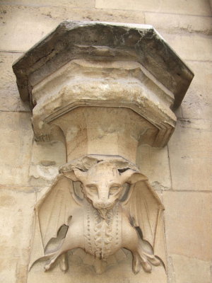 Gargoyle outside Westminster Abbey