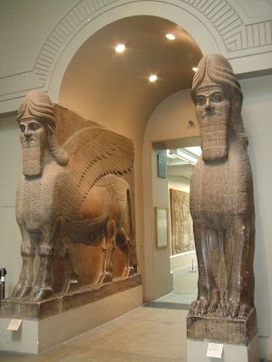 Assyrian griffins
