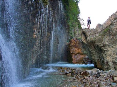 Bob at Kapuzbasi - Kapuzbasi Waterfalls