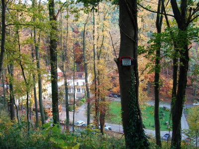 Hotel just below Landstuhl Castle