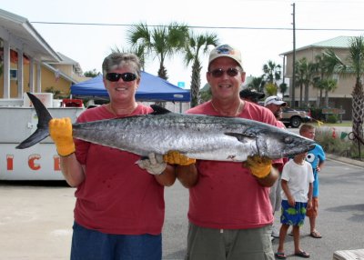 33-pound King Mackerel, Jul 2010