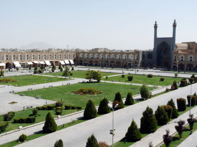 Iman Square - southern side - Imam Mosque portal