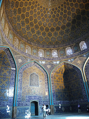 sanctuary - with a complexity of mosaics that adorn the walls and ceiling