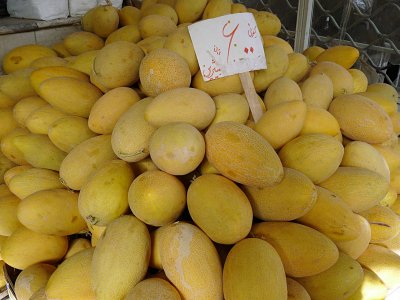 melons - in abundance and in season at this time of the year