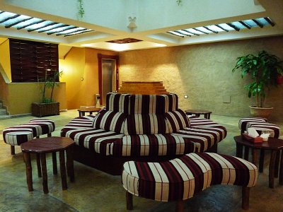 hotel lounge