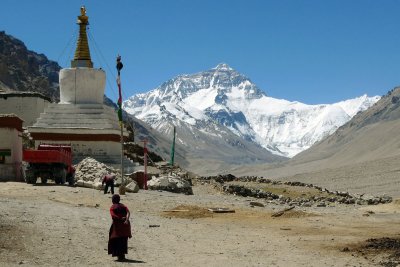 Mount Everest (Mount Qomolangma) ]pԺp