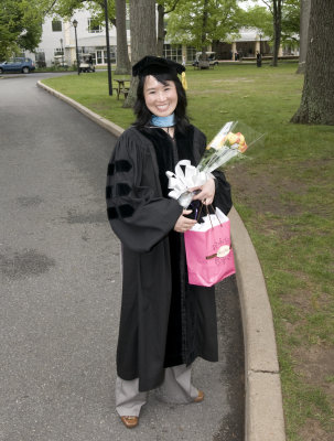 Dr. Bruess my professor and thesis advisor