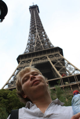 Anton and Eiffel Tower
