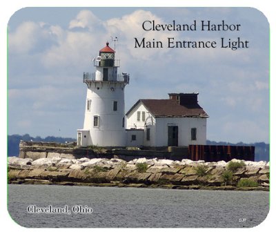 Cleveland Harbor Main Entrance Lights