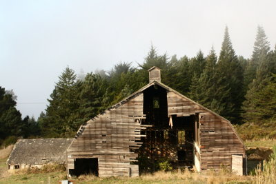 Old Barn at Surfwood, Mendocino