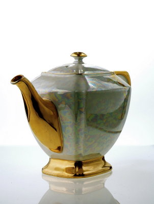 Antique Gold Tea Set