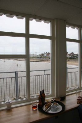 Lunch on Southwold pier