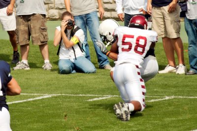 The Photographer shoots the Photographer Shooting the Play