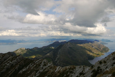 Peljeac Peninsula from Sveti Ilija