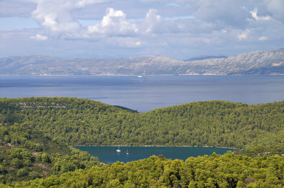 Mljet - view from Mont Okuc