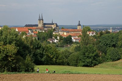 Bamberg - view of Michaelsberg Monastery