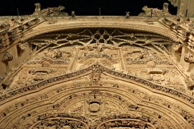 Salamanca - west door of the New Cathedral