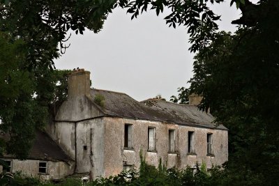 Ruined house, south of Athy