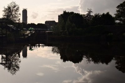 Where the Barrow Line meets the river, Athy