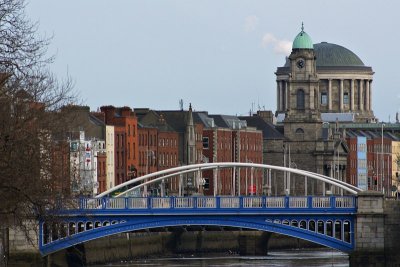 The Liffey and Four Courts