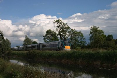 InterCity train east of Enfield