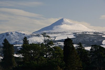 The Sugarloaf, from Powerscourt Gardens