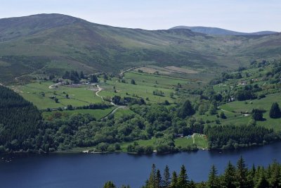 Lough Dan, from Ballinafunshoge