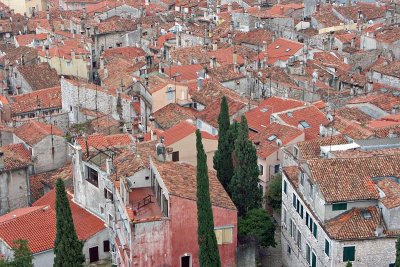 Rovinj - view from Church of St. Euphemia