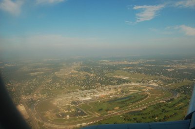 Aerial View Indianapolis Speedway