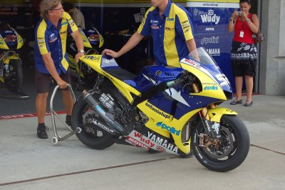 Toselands bike before Saturday Quali.jpg
