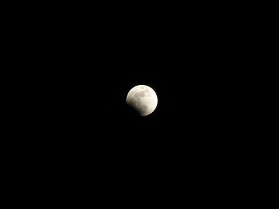 Start of a Lunar Eclipse