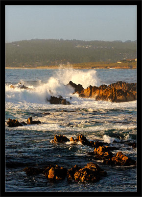 Ocean Spray in Carmel Bay