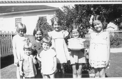Jeannette's 6th birthday, June 18, 1936