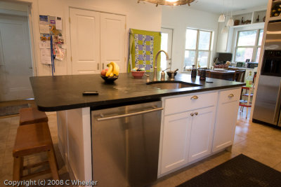 Soapstone island  60  x  86