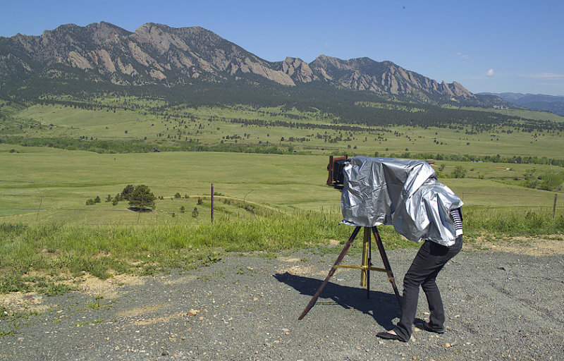 Mountain background for view camera lesson 2