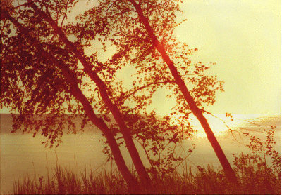 Lake Superior Sunset by Kimberly Borchardt