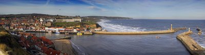 Whitby Panorama by Quentin Bargate