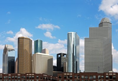 Houston downtown from Pierce west of Helena 01