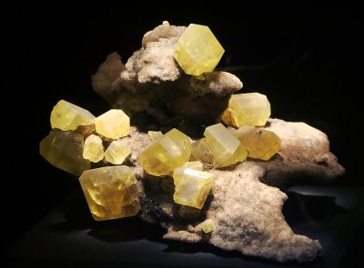 sulfur crystals