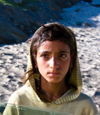 Kashmiri Mountain Girl
