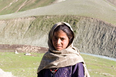 Kashmiri Mountain Girl