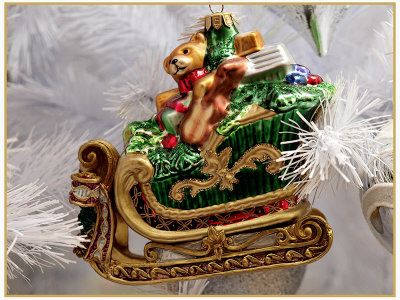 Fitz n Floyd Toy Filled Sleigh