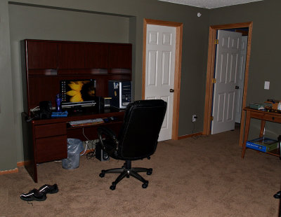 My New Desk in the Loft