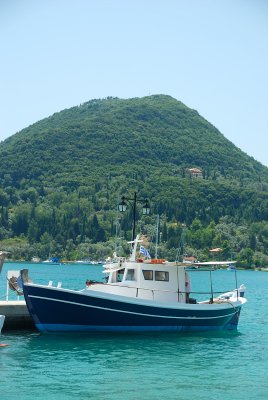 BOATS AT LEFKADA