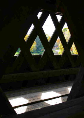 View Through a Covered Bridge...