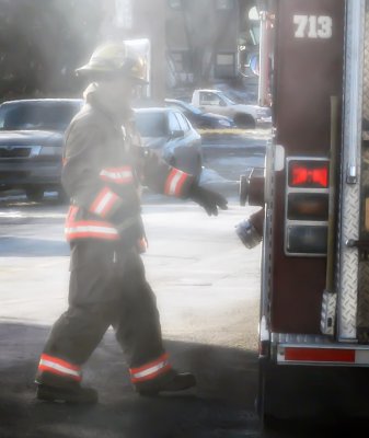 PROFESSION : Sapeur pompier - Courir dans le mme sens que le danger