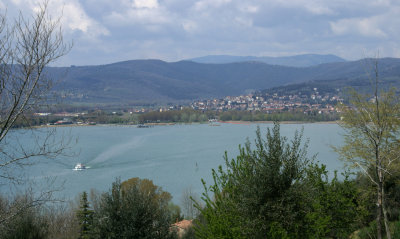 Lago Trasimeno towards Tuoro
