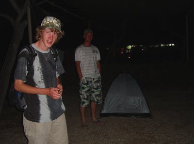 A dwarf tent