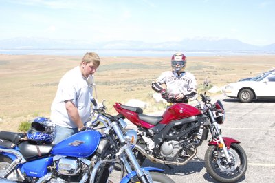 Jason & Nick on Antelope Island
