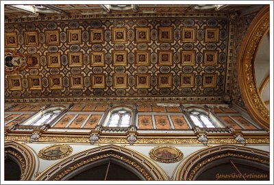La voute de l'église de San Domenico Maggiore